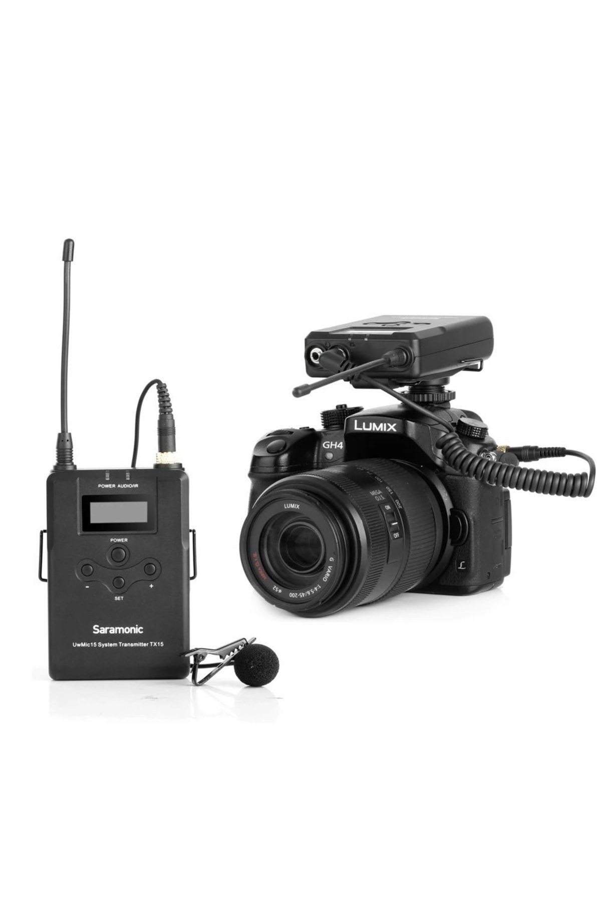 Saramonic-Uwmic15 16 Channel UHF Wireless Lavalier Microphone 4