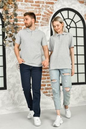 Unisex Slim Fit Polo Yaka T-shirt TMB-PLYK