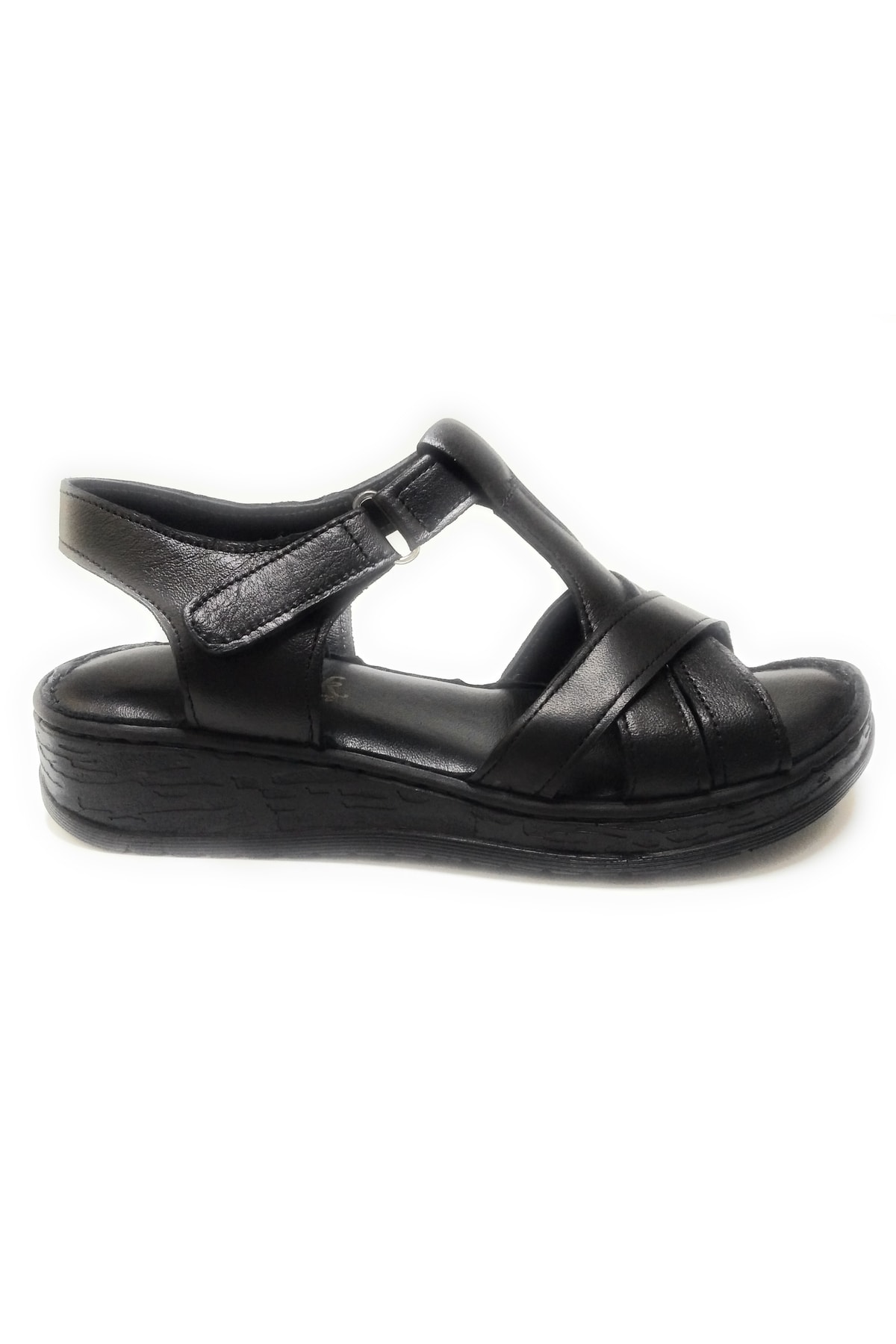 صندل زنانه مشکی toprak | toprak 36 اورجینال - تصویر 2