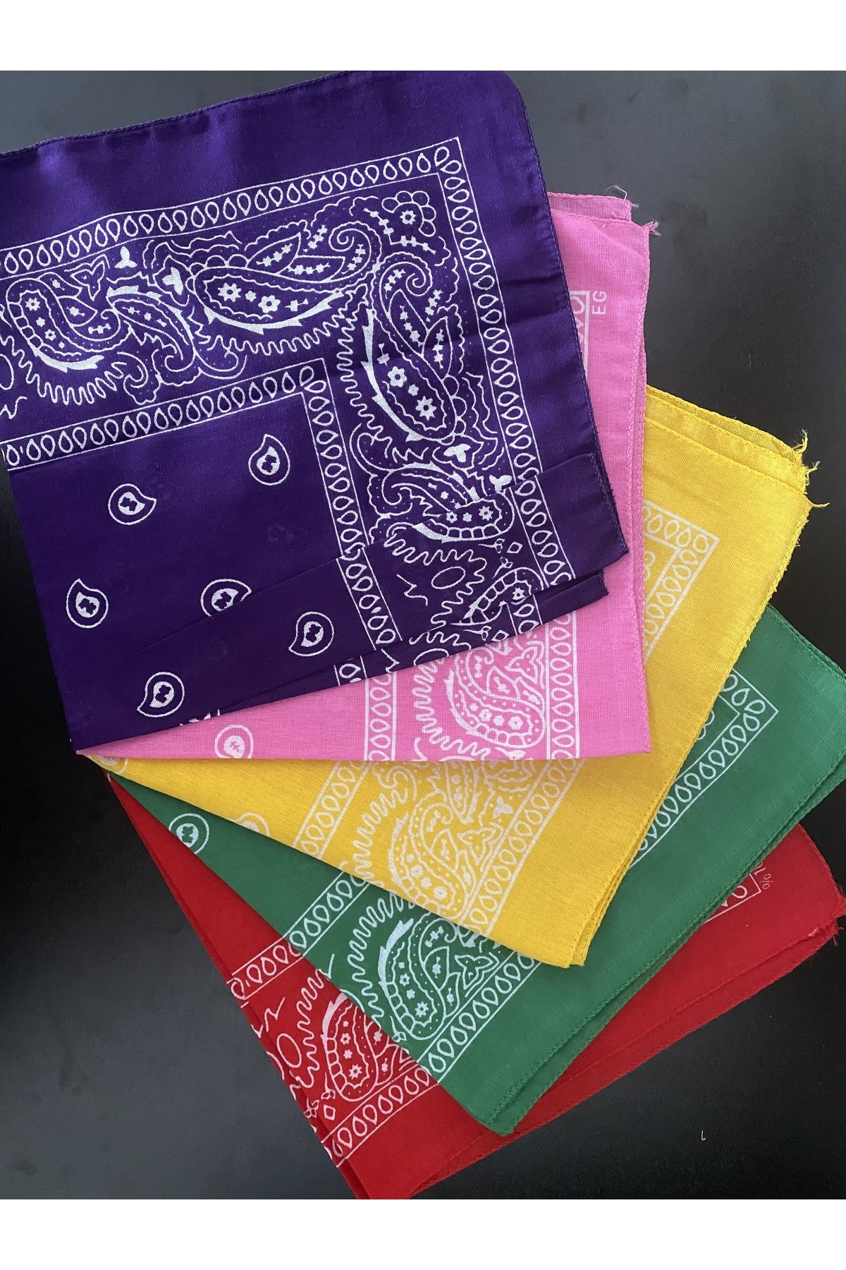 Etnik Desen Bandana 5'li Set 2