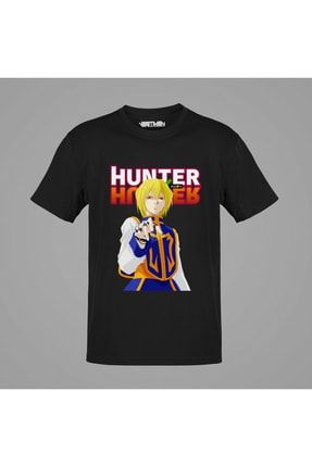 Hunter X Hunter Kurapika Siyah Unisex Tişört 590203200070