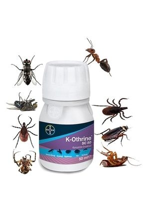 K-othrine Haşere Ilacı 50 ml Sivrisinek Karasinek Hamamböceği Kene Ve Akreplere Etkili SD0722