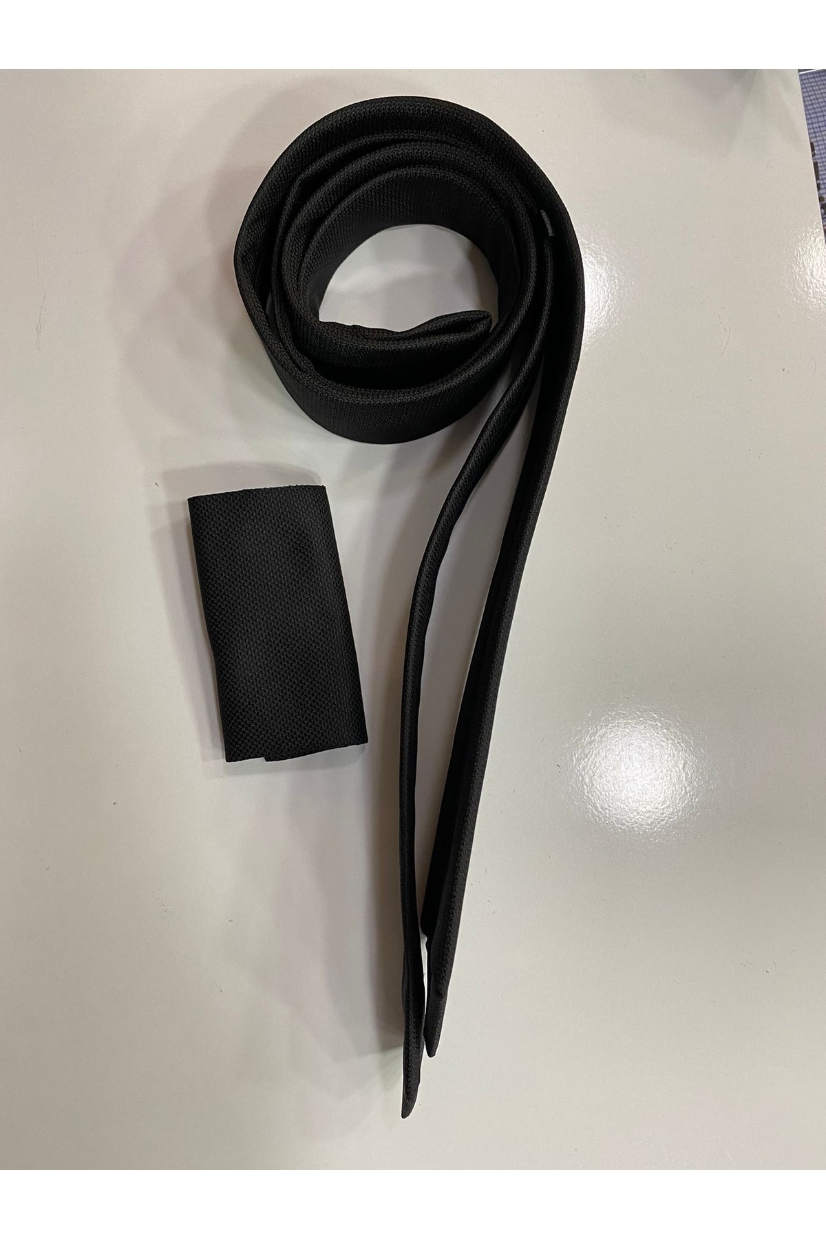 کراوات مردانه خاکی BENESSE | BNS0000072 اورجینال - تصویر 3
