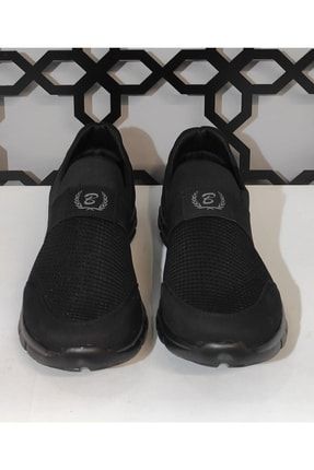 Unisex Siyah Ortopedik İç Taban Koku Ve Terleme Yapmayan Spor Ayakkabı 527