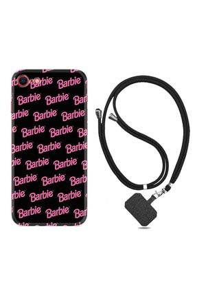 Apple Iphone 7 Iphone 8 Kılıf Desenli Silikon Boyun Askılı Barbie 1404 ipliyenisuperseri51x7t6