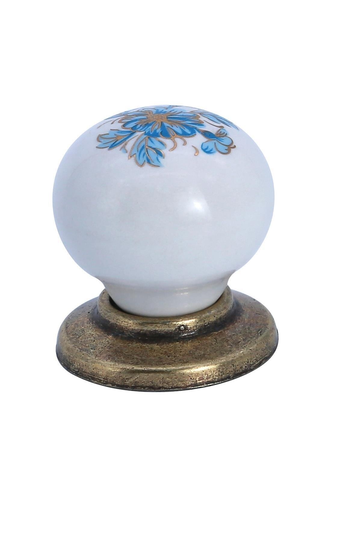 Arion Porselen GÖRÜNÜMLÜ Kulp Dolap Çekmece Mobilya Mutfak Çocuk Kulbu Yakut Düğme-dğm06