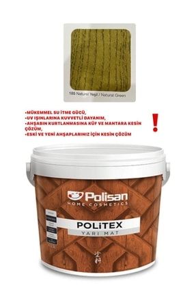 Home Cosmetics Politex Su Bazlı Vernik Yarı Mat 2.5l (185-naturel Yeşil) PLSNYRMT10