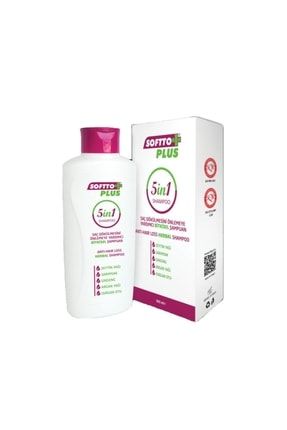 Saç Dökülmesini Önlemeye Yardımcı Bitkisel Şampuan 5 In 1- 360 ml softtoplus00323164