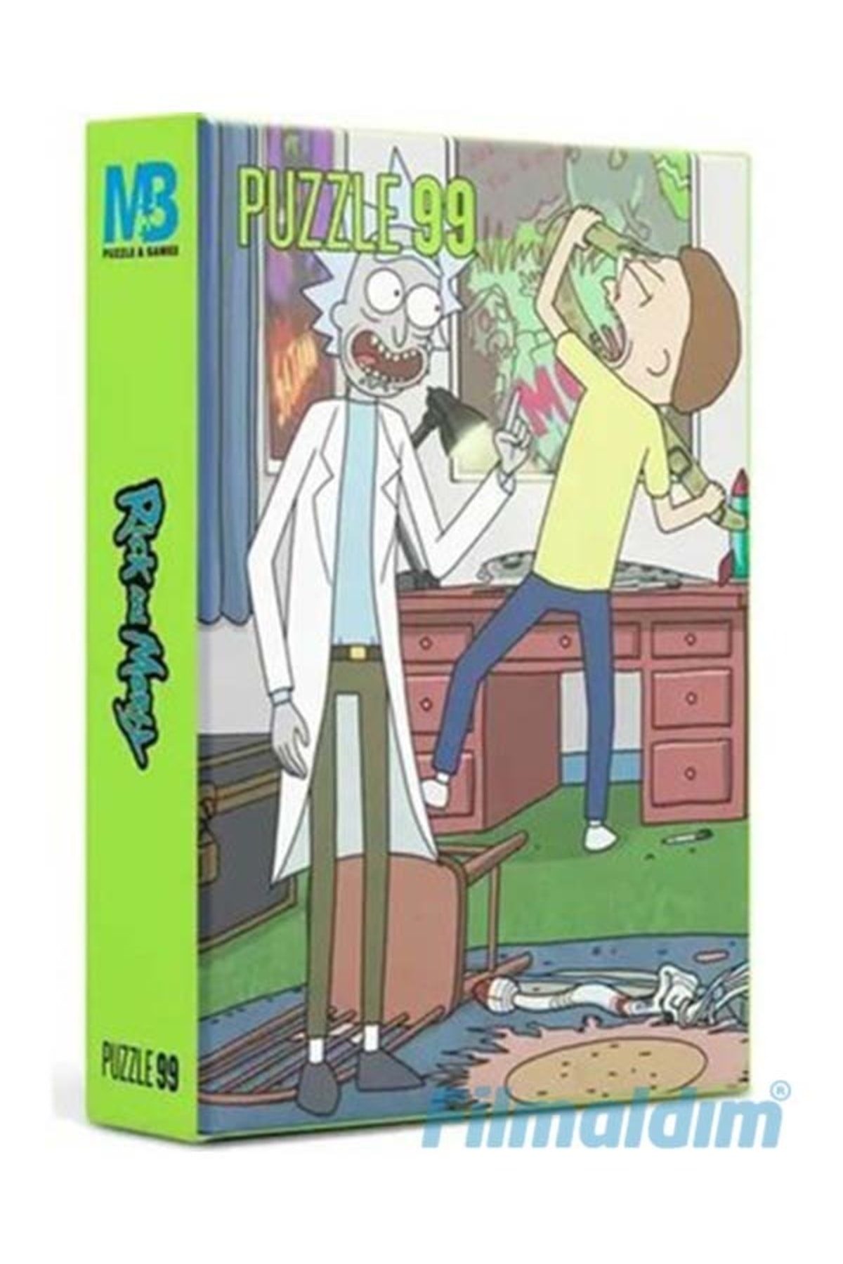 Filmaldım Warner Bros Rick And Morty 99 Parça Puzzle
