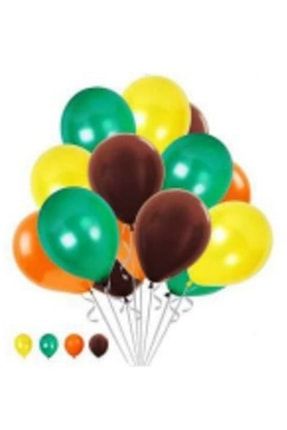 Safari Balon Doğum Günü Seti 40 Balon Karışık Kb1247 liya3997