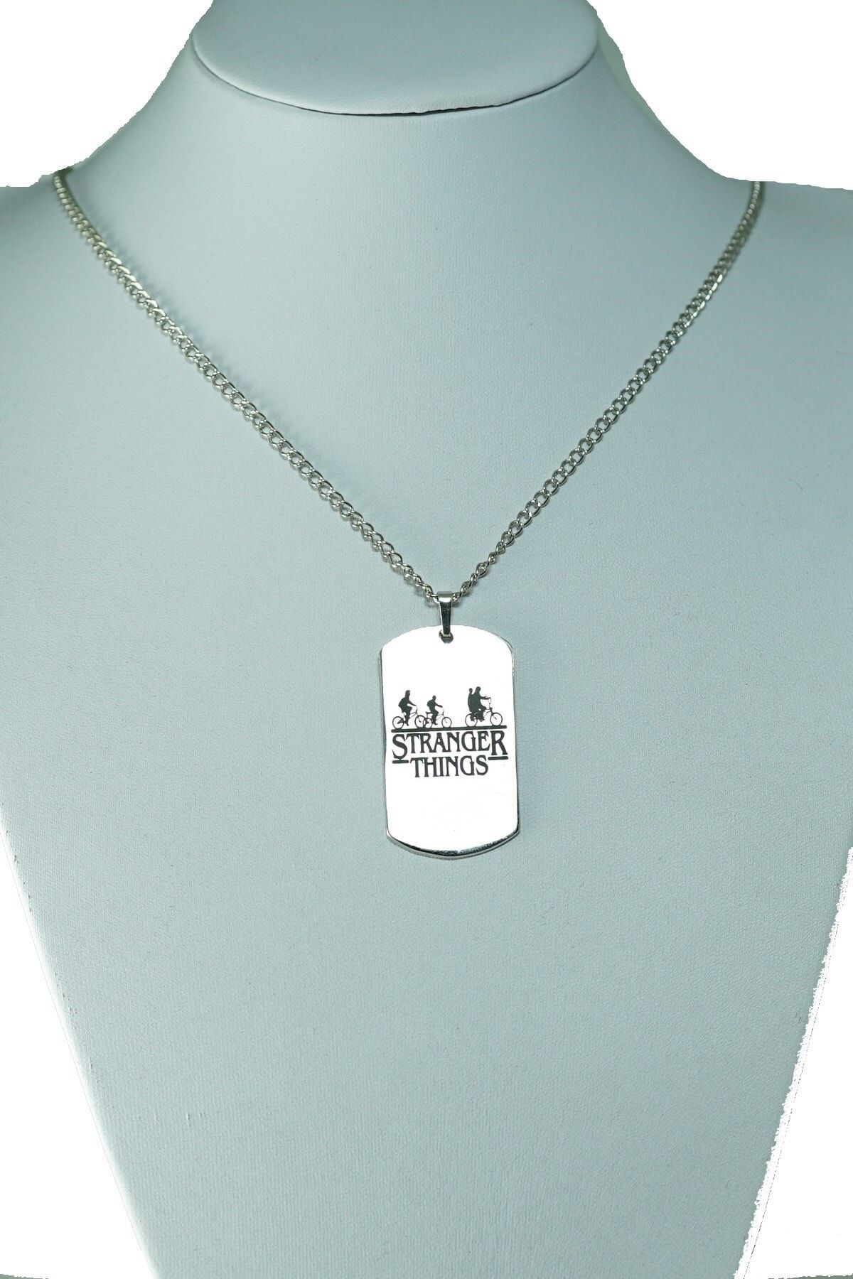 Acousticworld-Stranger Things Imprint Necklace Gift Stylish Jewelry Accessory 2
