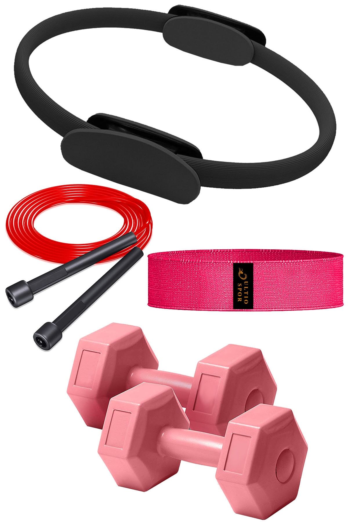 Pilates dumbbell set clearance