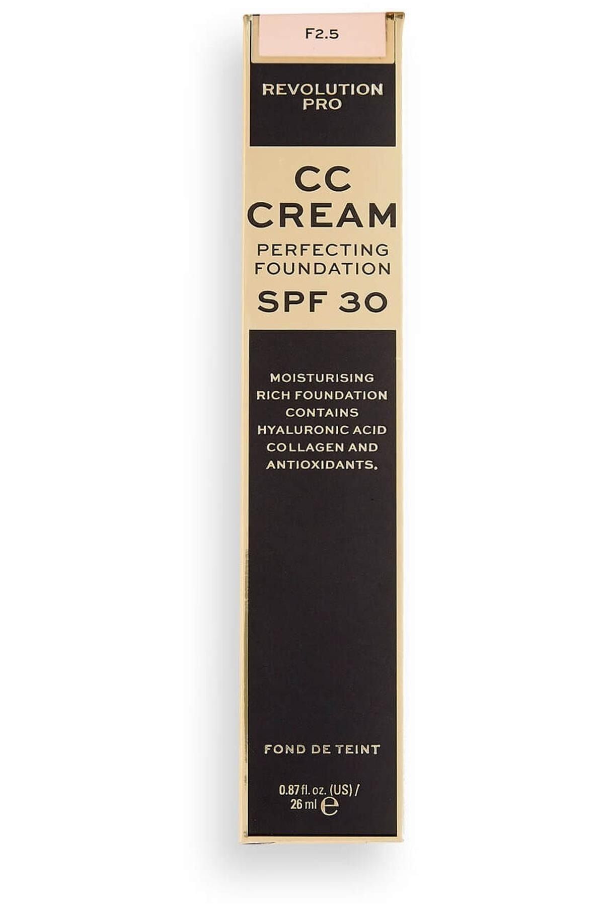 Revolution Pro-Perfecting Foundation Cc 26 ml 2.5 F Size 3