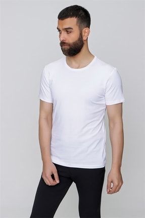 Ts 820 Beyaz Spor T-shirt TS820Y1221