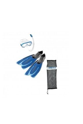Agua - Onda - Mexico Palet Maske Şnorkel Set Blue-no:43-44 XCA312043