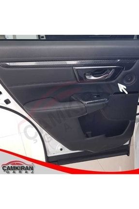 Honda Crv Uyumlu Kapı Iç Açma Kolu Karbon 2018 CM2017CRVKIKK