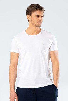 Kısa Kollu, O Yaka Slim Fit Basic Erkek T-shirt CACH2169