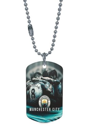 Manchester City Gümüş Renk Künye / Kolye Dft4483 HTDFT4483