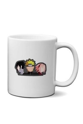 Sasuke Naruto Sakura Baskılı Kupa Bardak Bll2971 W-HTKB2971