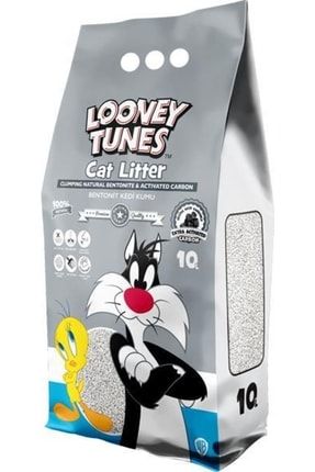 Looney Tunes 10l Aktif Karbonlu Bentonit Kedi Kumu 21.5KDK.00065