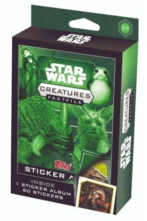 Topps Star Wars / Factfile Sticker Kutuları TYC00457153966
