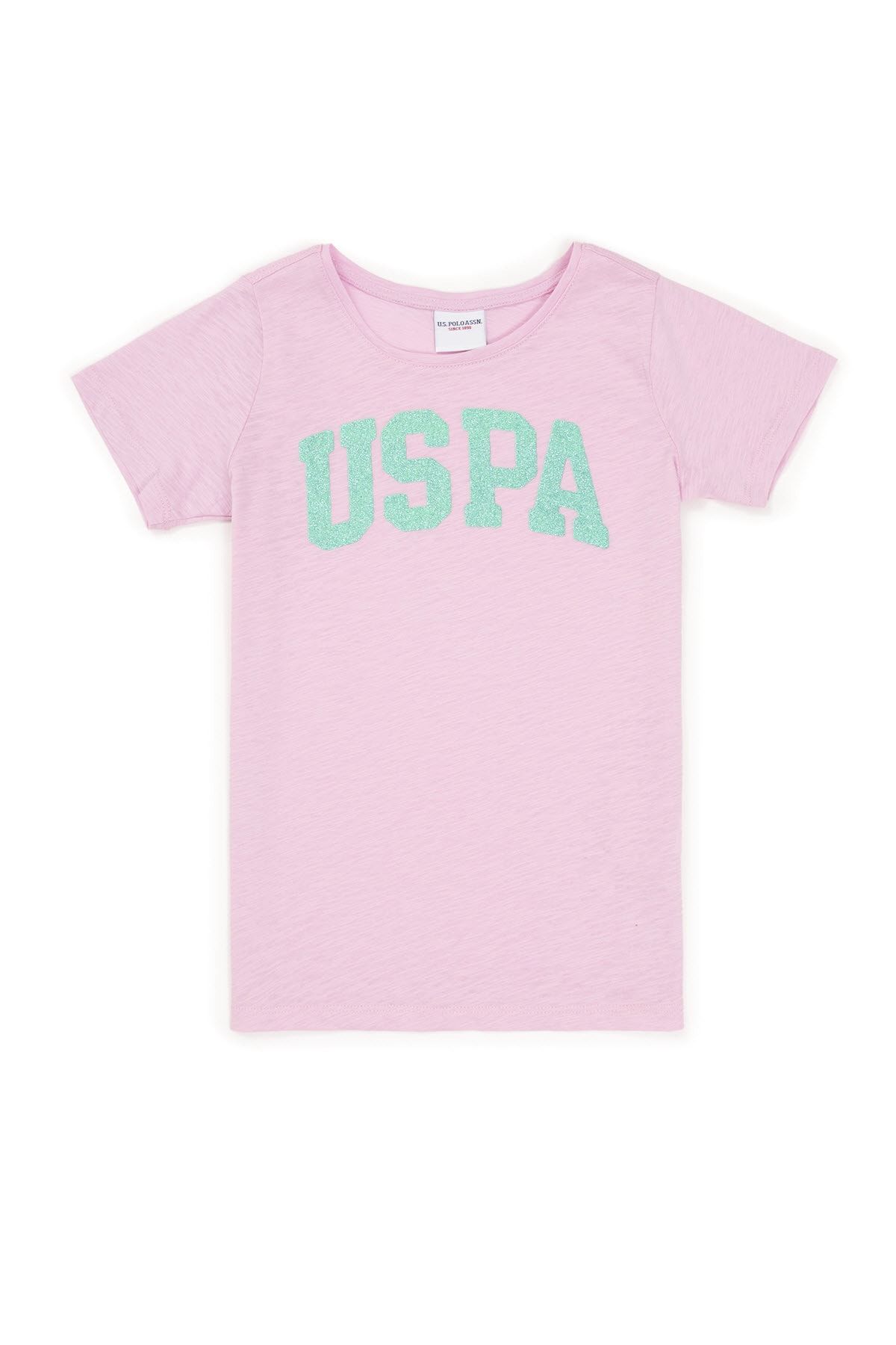 تی شرت دخترانه صورتی U.S. Polo Assn.