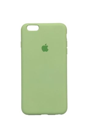 Iphone 6plus 6splus Uyumlu Altı Kapalı Logolu Lansman Kılıf Kapak Yeşil CLL60100
