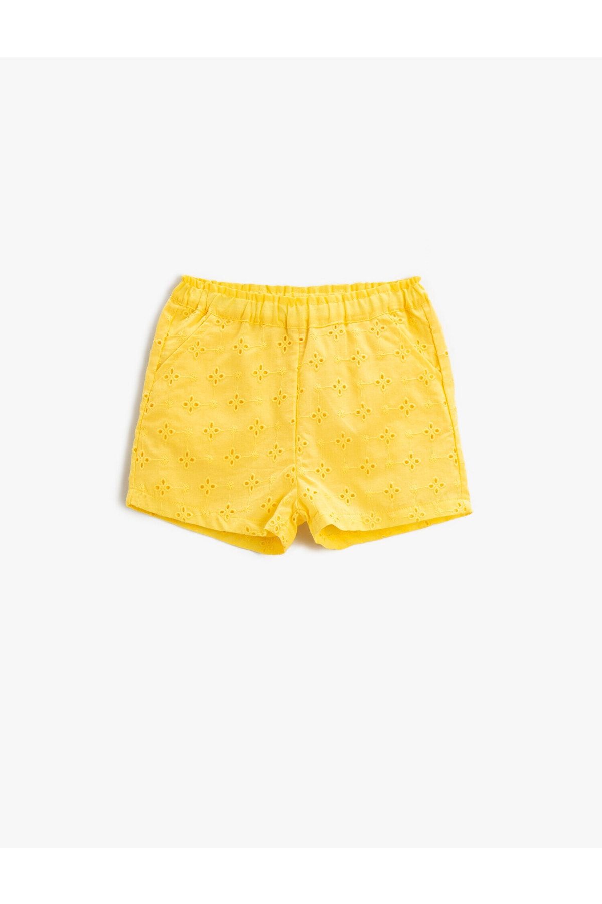 Koton Shorts Gelb Mittlerer Bund