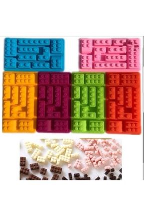 Silikon Lego Kek Kurabiye Çikolata Kalıbı sleg-1