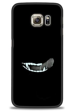 Samsung Galaxy S6 Edge Kılıf Hd Baskılı Kılıf - Vampire + Temperli Cam mmsm-s6-edge-v-4-cm
