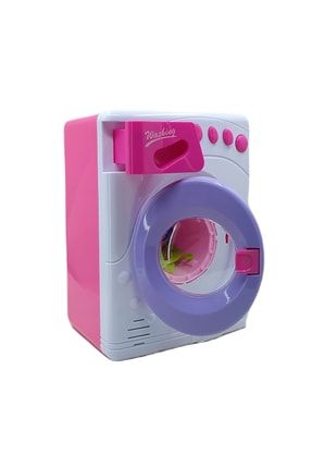 Washer Pilli Işıklı Oyuncak Çamaşır Makinesi 19cm 6305118
