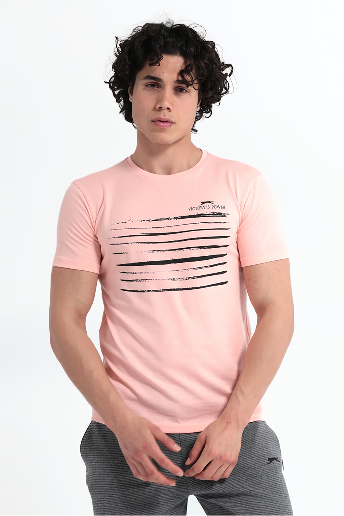 Slazenger T-Shirt Rosa Figurbetont