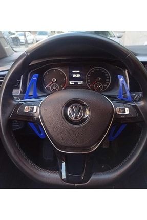 Volkswagen Golf 7 F1 Uyumlu Kulakçık Pedal Shift Mavi F1MAV0479
