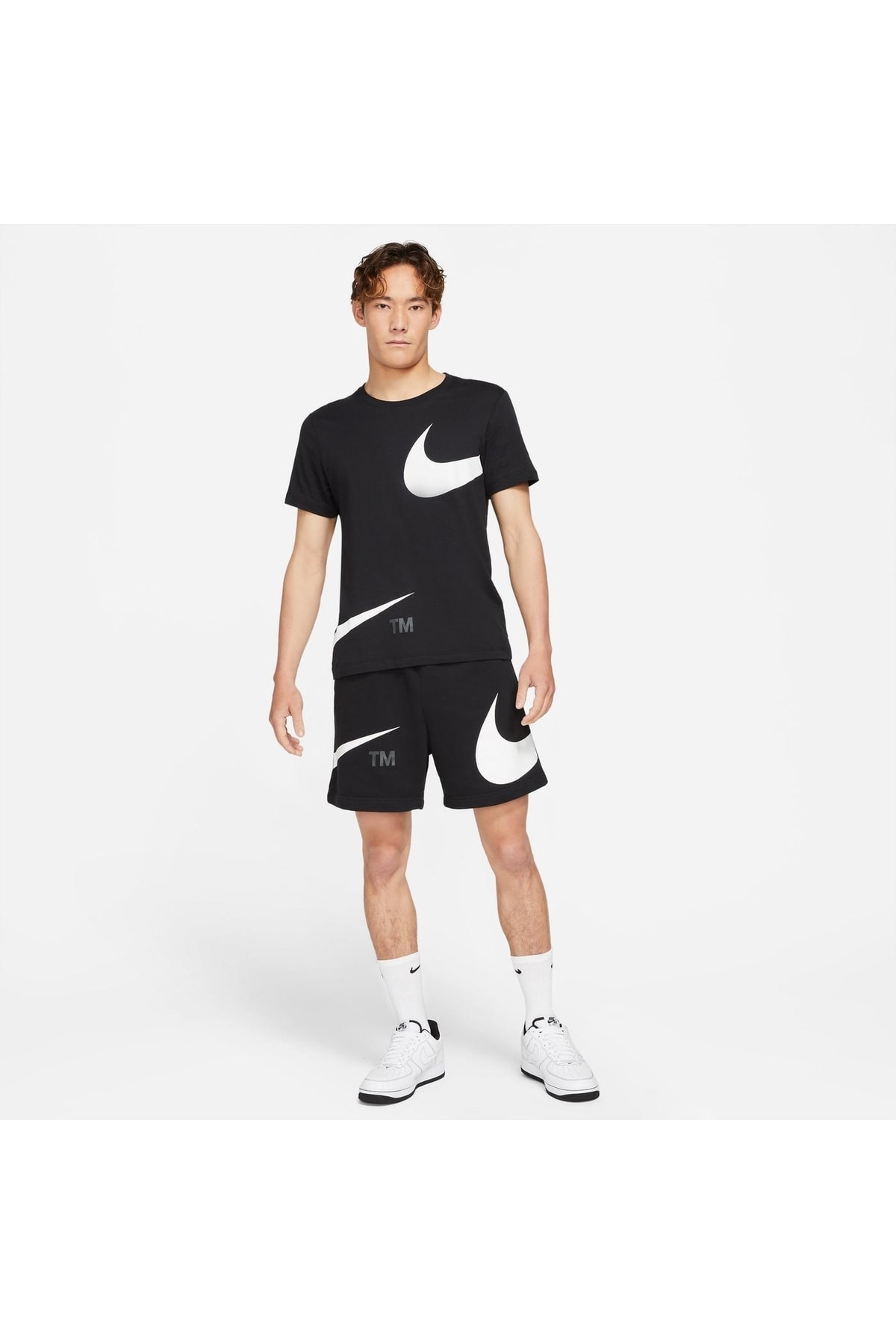 شورت ورزشی نایکی مردانه پنبه ای مشکی  طرح دار Regular/رگولار فاق نرمال     | Nike NIKEDD5997 - 010 KH - تصویر 7