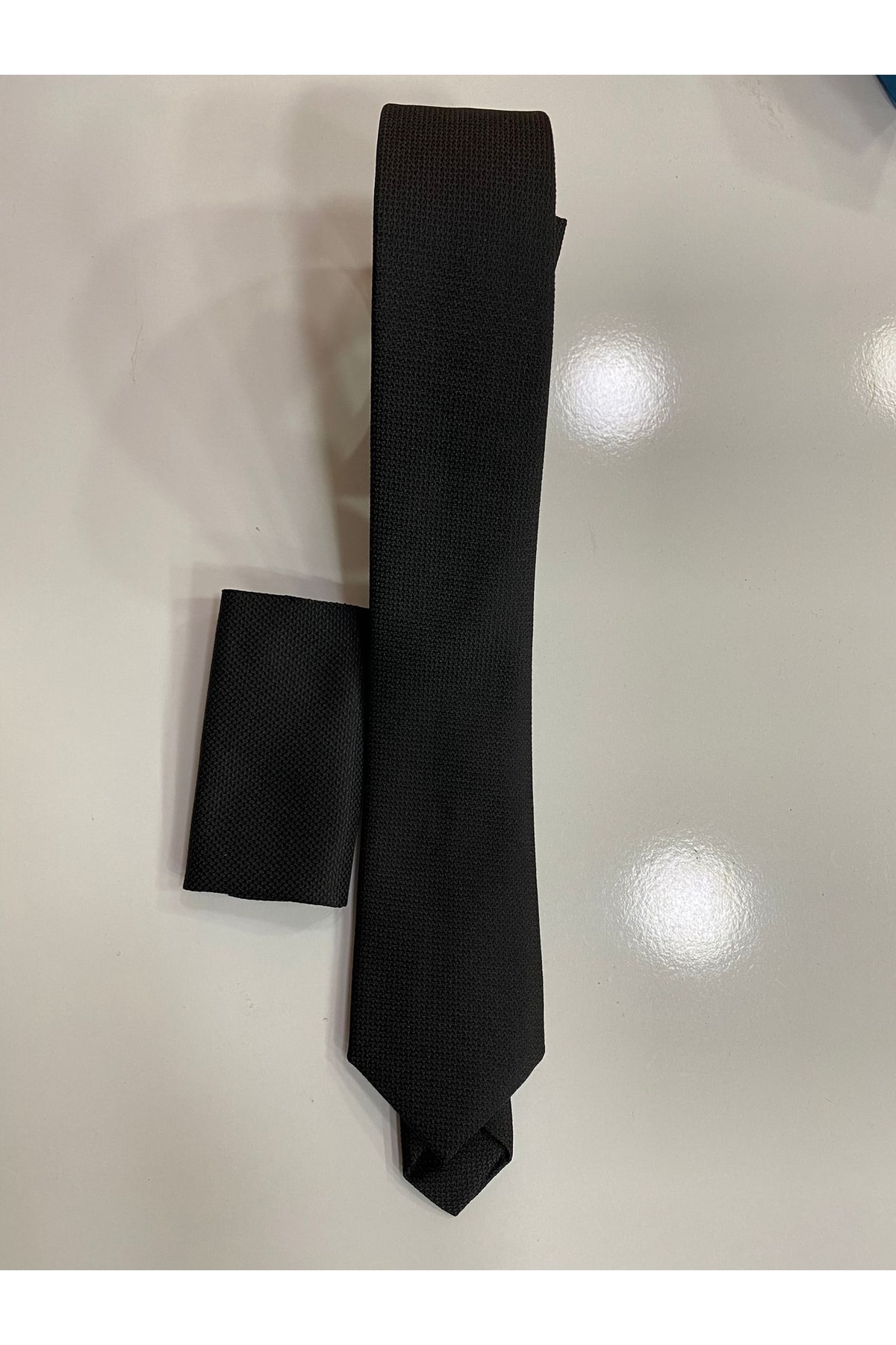 کراوات مردانه خاکی BENESSE | BNS0000072 اورجینال - تصویر 5