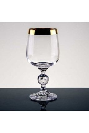 Bohemia Kristal 6 Adet Kahve Yanı Sunum Su Bardağı (250 ML) bohemiagold