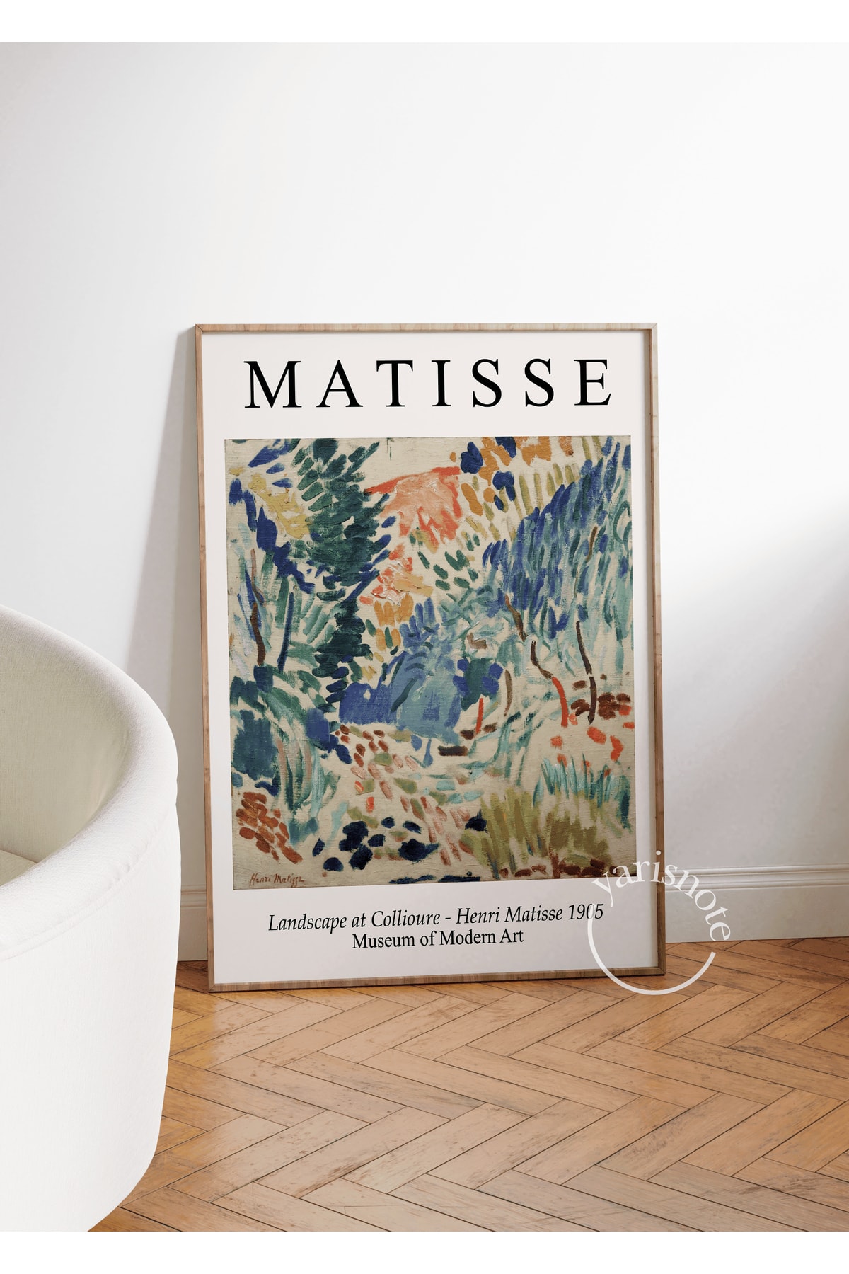 Yaris Note Henri Matisse 2'li Set Çerçevesiz Poster SN8808