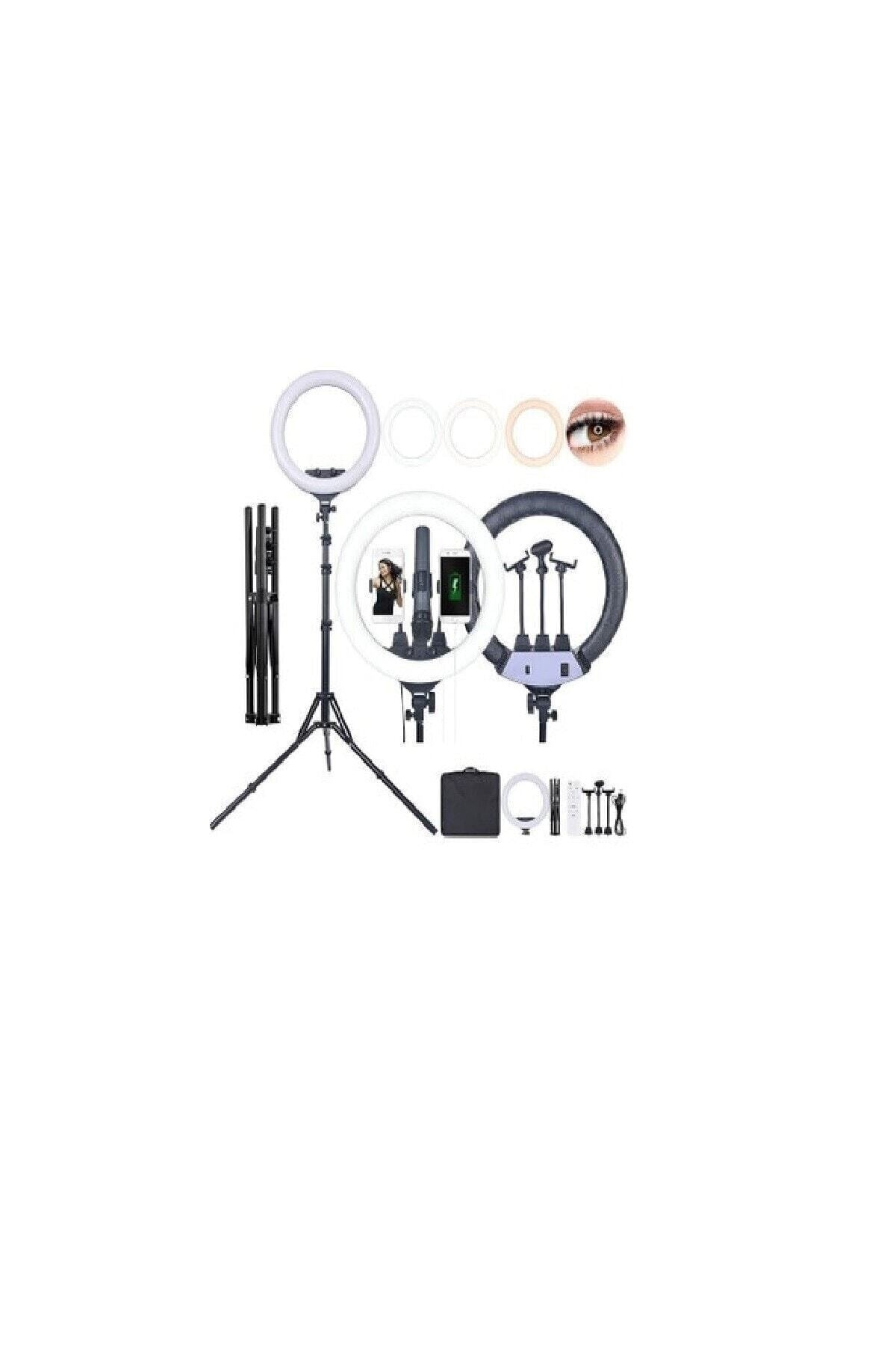 Tripod Professional Video Youtuber Tiktok Light with 21 Inch Controller Adapter Phone Holder