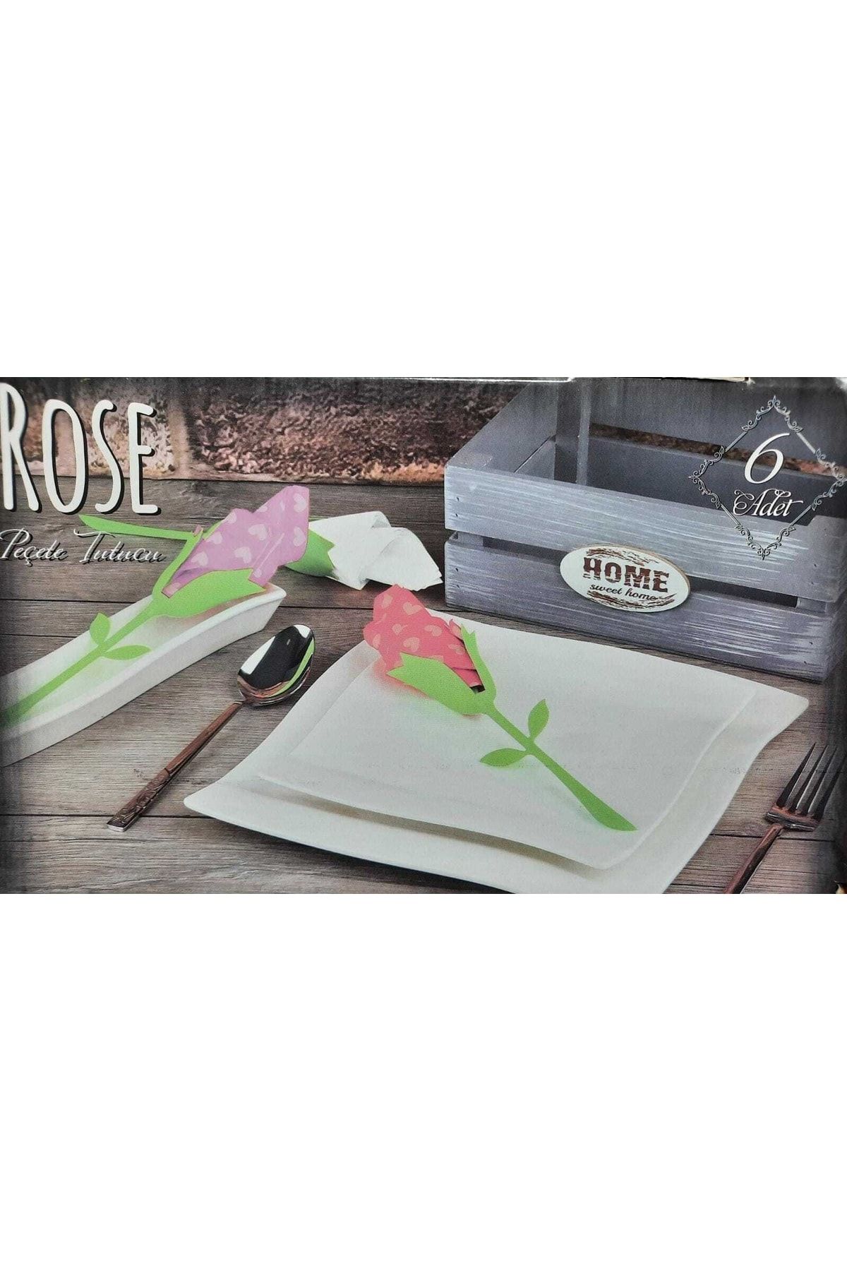 Rose clearance napkin holder