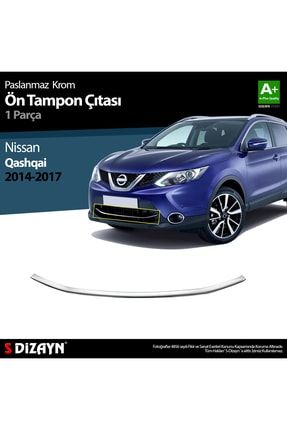 Nissan Qashqai Krom Ön Tampon Çıtası 2014-2017 Uyumlu 6613190