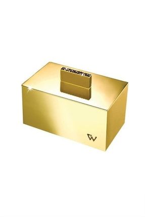 Tezgah Üstü 6,5 cm Pamukluk Gold Star Lıght Square 1 Swarovskı İşlemeli 88519O