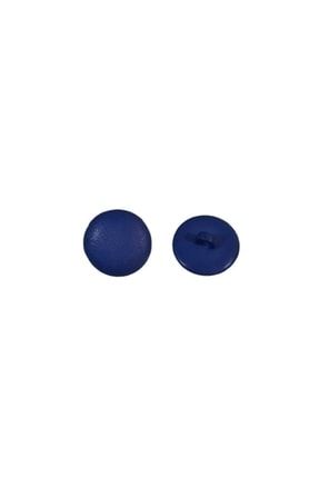 Yastık - Kırlent - Koltuk - Aksesuar Plastik Mavi Düğme 18mm 50 Adet 90202227