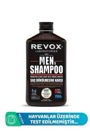 Erkeklere Özel Saç Dökülmesine Karşı Şampuan 400 Ml CM-REVOX-MEN400