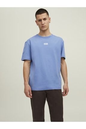 Minimal Logo Baskili Tisört - Unisex 12193490