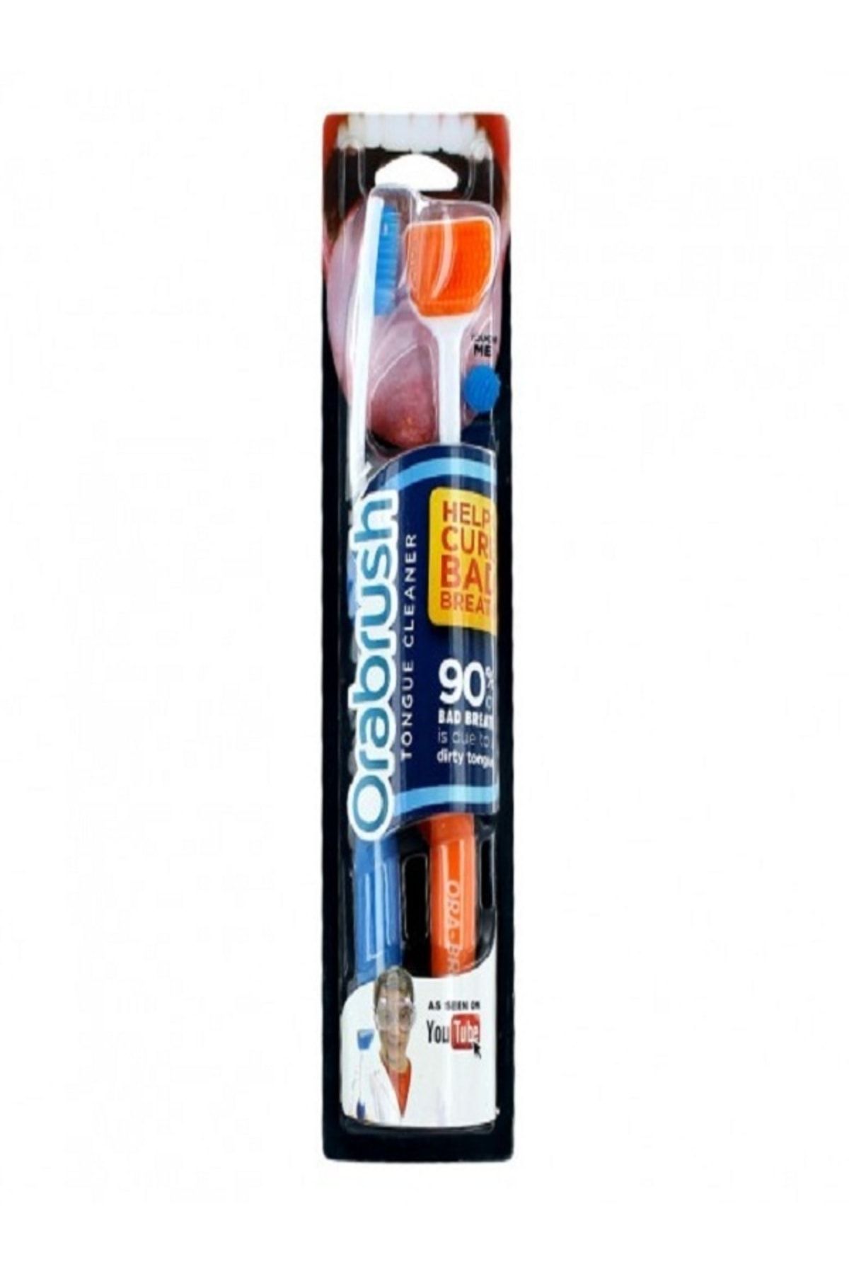 Orabrush-Tongue Scraper Tongue Scraper Tongue Cleaner 2 Pieces 4