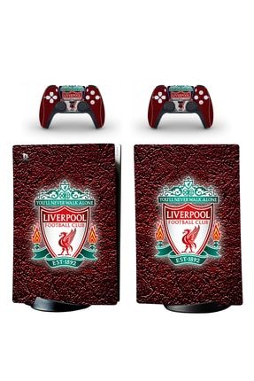 Liverpool You'll Never Walk Alone Playstation 5 Dijital Versiyon Sticker Kaplama Seti PS5ST8820
