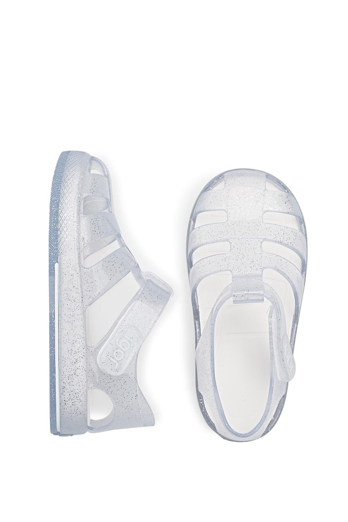 IGOR-Unisex Children's Sandals - Glitter and Glitter Detail 5