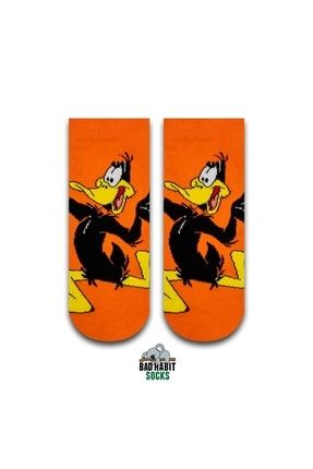 Çocuk Daffy Duck Patik Çorap 4484152717-1-6