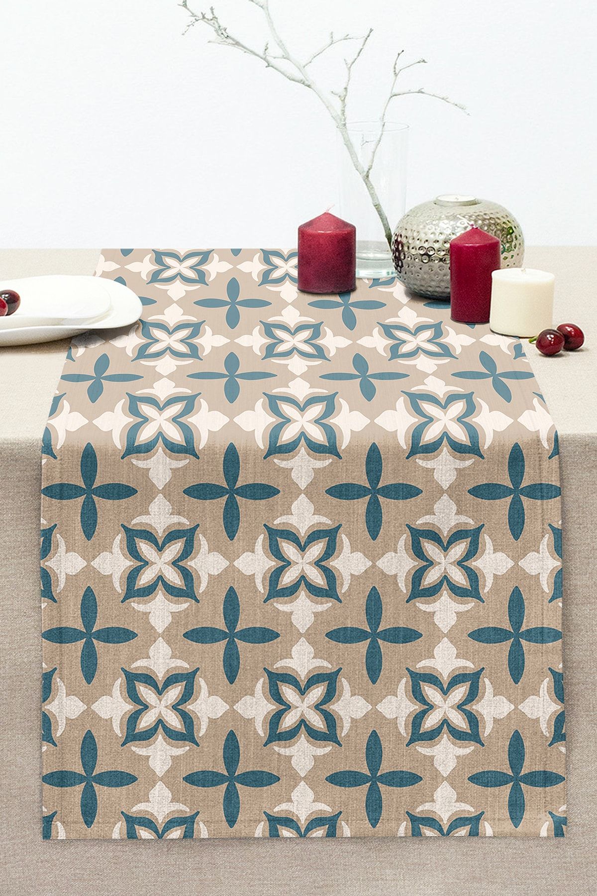 Realhomes Motiv Geometric Imprimat Digital Cusut Decorativ Raschel Tricotat Alergator - Mărime unică