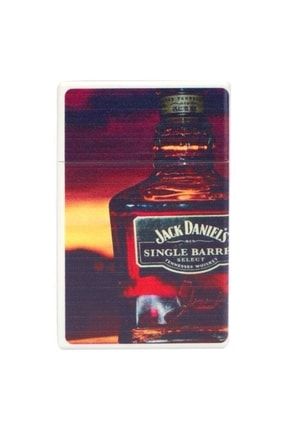 Mıknatıslı Jack Daniels Desenli Sigara Taşıma Kabı/kutusu 00000TR4076